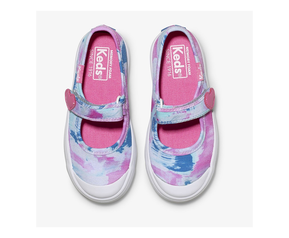 Slip Ons Keds Niños Blancas/Rosas - Harper - 593-XFOUPW